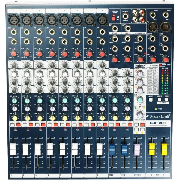Soundcraft EFX-8 8-Kanal Analog Mikser