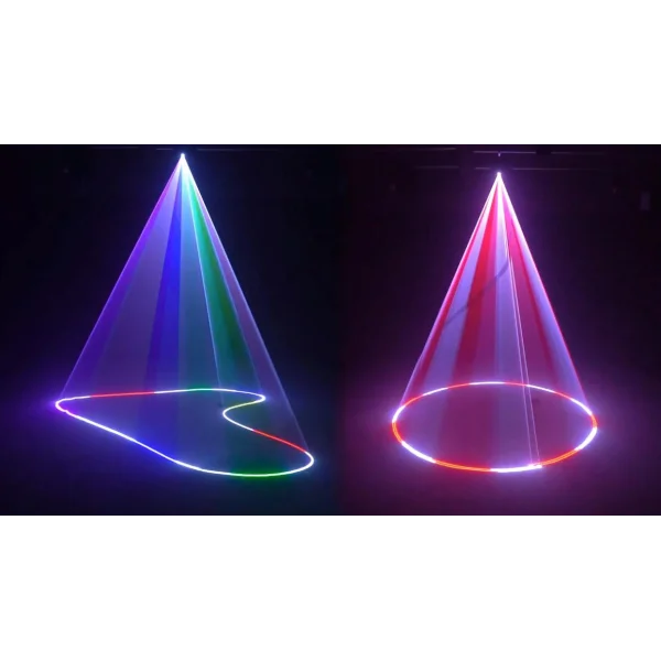 SPL RGB-105A; 5W Renli Lazer Işık | Kontrol Yöntemi : ILDA, DMX (Pangolin vb. arayüzler veya ışık mikseri, kontrolcüler hariçtir)
