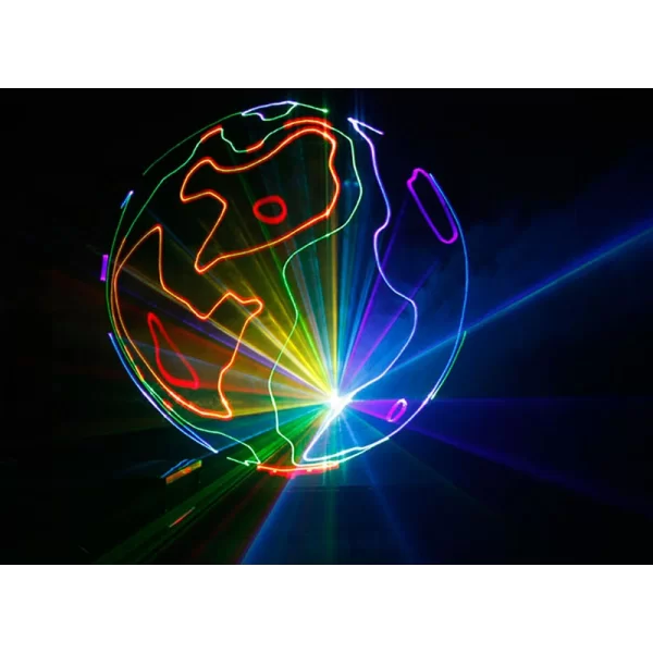 SPL RGB-246; 10W Renkli Lazer Işık | Kontrol Yöntemi : ILDA, DMX (Pangolin vb. arayüzler veya ışık mikseri, kontrolcüler hariçtir)