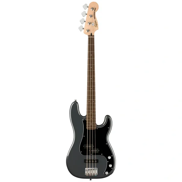 Squier Affinity Precision Bass PJ Laurel Klavye Charcoal Frost Metallic Bas Gitar