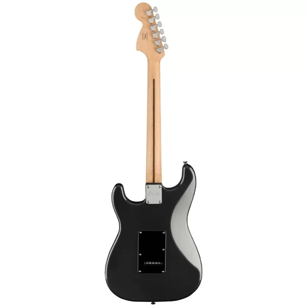 Squier Affinity Strat HSS Frontman 15G Amp Charcoal Frost Metallic Elektro Gitar Seti