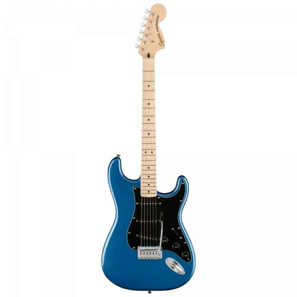 Squier Affinity Stratocaster Akçaağaç Klavye Black PG Lake Placid Blue Elektro Gitar