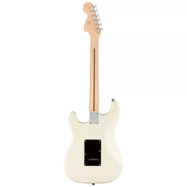 Squier Affinity Stratocaster HH Laurel Klavye Black PG Olympic White Elektro Gitar