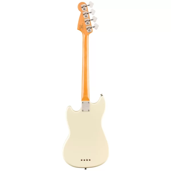 Squier Classic Vibe 60s Mustang Bass Laurel Fingerboard Olympic White Bas Gitar