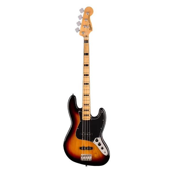 Squier Classic Vibe 70s Jazz Bass Akcaagac Klavye 3-Color Sunburst Bas Gitar