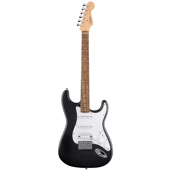 Squier Debut Stratocaster HSS Sabit Köprü Laurel Klavye Black Elektro Gitar