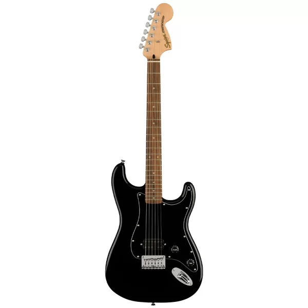 Squier FSR Affinity Stratocaster H Hard Tail Laurel Klavye Black PG Black Elektro Gitar