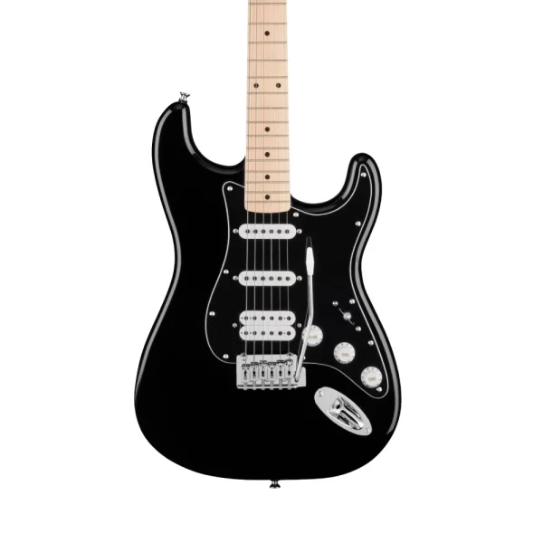 Squier FSR Affinity Stratocaster HSS Akçaağaç Klavye Black PG Black Elektro Gitar