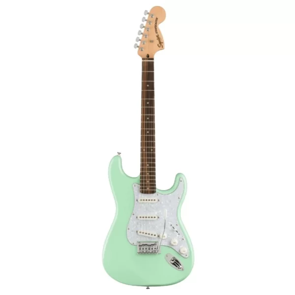 Squier FSR Affinity Stratocaster Laurel Klavye Pearl PG Surf Green Elektro Gitar