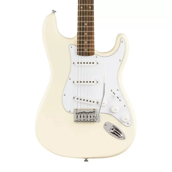 Squier FSR Affinity Stratocaster Laurel Klavye WPG Olympic White Elektro Gitar