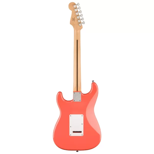 Squier FSR Sonic Stratocaster Akçaağaç Klavye Tahitian Coral Renk Elektro Gitar