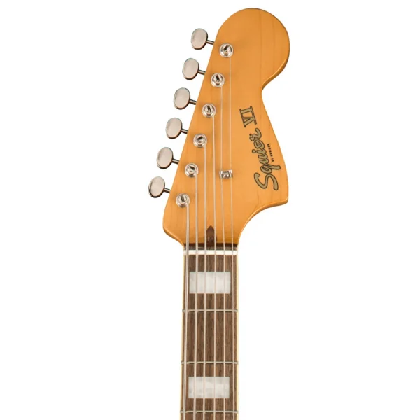 Squier Limited Edition Classic Vibe Bass VI Akçaağaç Klavye BPG MATH Black 6 Telli Bas Gitar