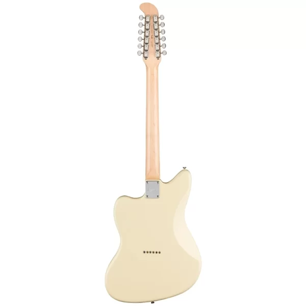 Squier Paranormal Jazzmaster XII Laurel Klavye TPG Olympic White Elektro Gitar