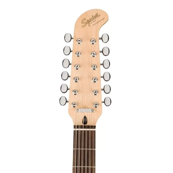 Squier Paranormal Jazzmaster XII Laurel Klavye TPG Olympic White Elektro Gitar