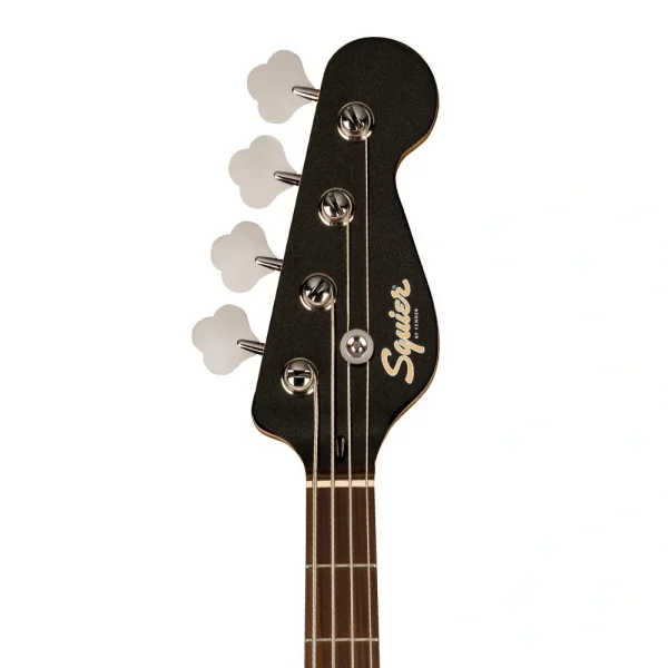 Squier Paranormal Rascal Bass HH Laurel Klavye WPG Metallic Black Bas Gitar