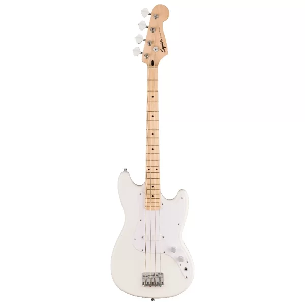Squier Sonic Bronco Bass Akçaağaç Klavye Arctic White Bas Gitar