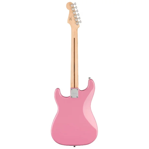 Squier Sonic Stratocaster Hard Tail H Akçaağaç Klavye Flash Pink Elektro Gitar