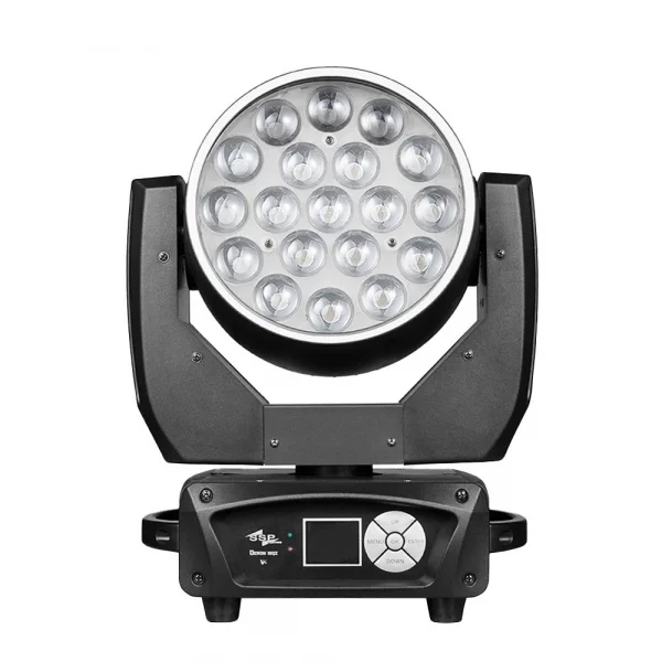 SSP Deron 19QZ V2 19x10W Zoomlu Wash Moving Head Robot