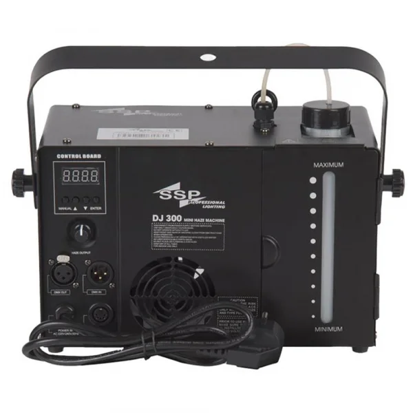SSP DJ300 Hazer Makinesi 300W, Su Bazlı, DMX Kontrollü
