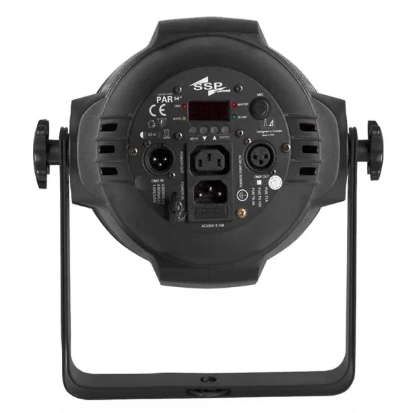 SSP LED ALU PAR 54 AUV Led Par Spot 54x3W RGBWAU (Amber, UV)