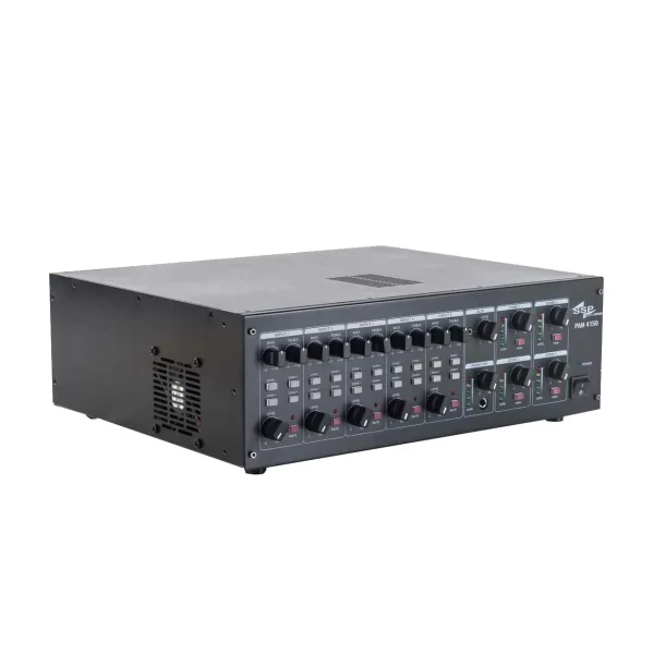 SSP PAM 4150 QUAD 4x150W/100V, 4 Zone Matrix Mixer-Ampli