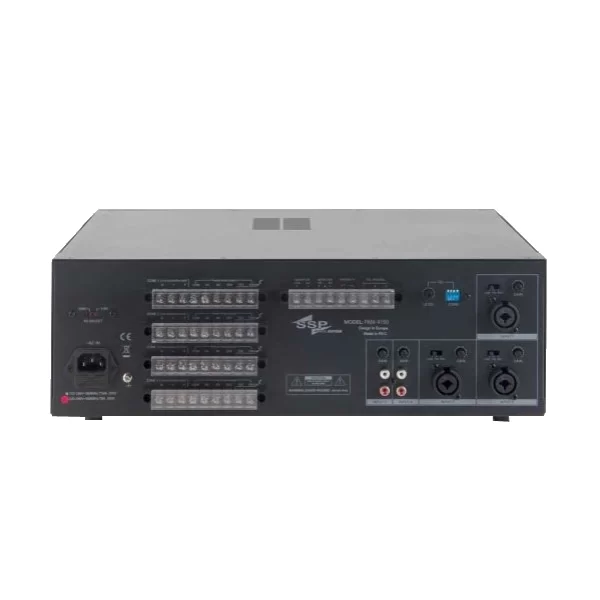 SSP PAM 4150 QUAD 4x150W/100V, 4 Zone Matrix Mixer-Ampli