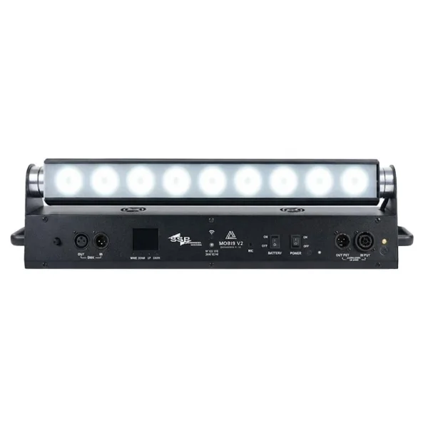 SSP Pro Mobi9 V2 Bataryalı RGBW LED Par (Dış Mekan)