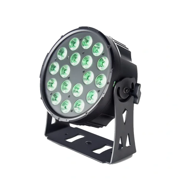 SSP SLIM PAR18-ECO RGBWAUV 6in1 Led PAR Spot, 18x12W