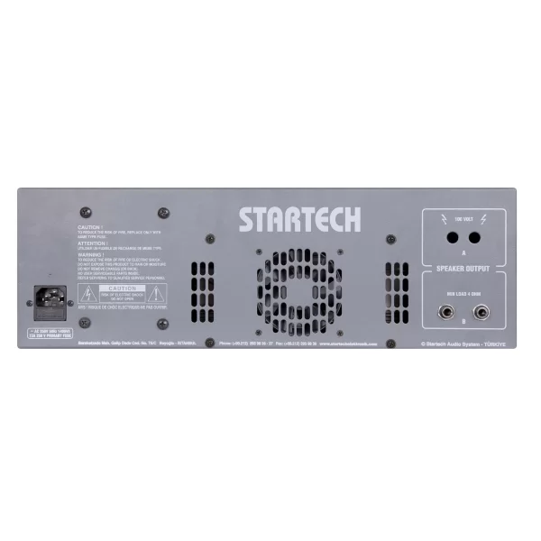 Startech COOPER REV 400 6 Kanal Minare Amfisi 500W, Reverb+Delay