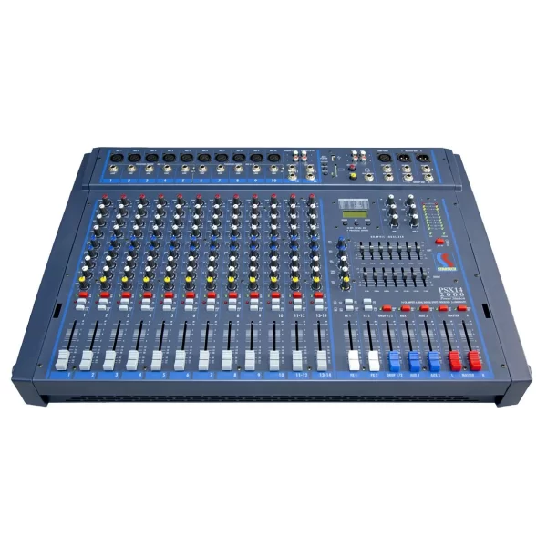 Startech PSX142000 2x1000W 14 Kanal Power Mixer
