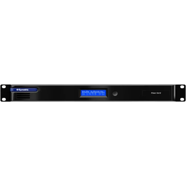 SYMETRIX PRISM 180-0116 12x12 Programmable DSP, 12 mic/line in, 12 line out, 64x64 Dante, ARC