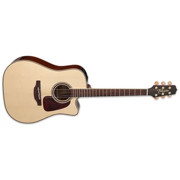 Takamine P4DC Dreadnought Elektro Akustik Gitar