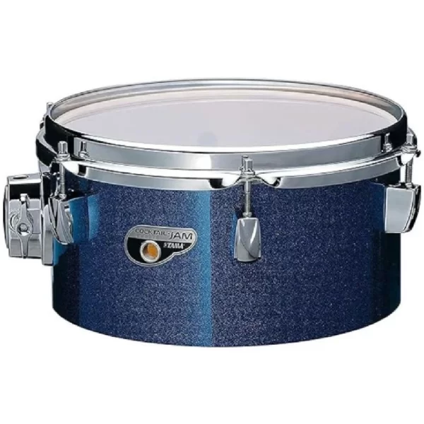 TAMA CJB46C-ISP - Cocktail-JAM Indigo Sparkle 4 Parça (16B/10T/14F/12S) Aksamlı &amp; Çantalı Kompakt Akustik Davul Seti
