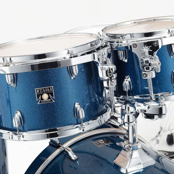 TAMA CK52KRS-ISP - Superstar Classic Maple Indigo Sparkle 5 Parça (22B/10T/12T/16F/14S) Akustik Davul Seti