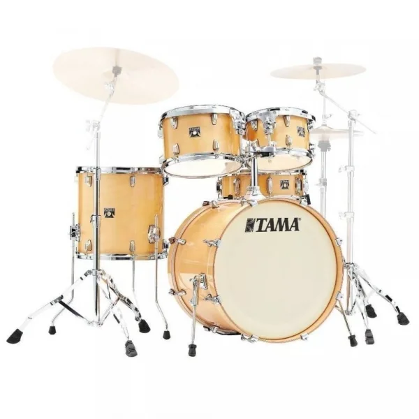 TAMA CL50RS-GNL Superstar Classic Gloss Natural Blonde 5 Parça (20B/10T/12T/14F/14S) Akustik Davul Seti
