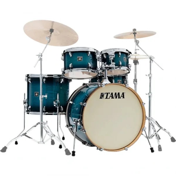 TAMA CL52KRS-BAB Superstar Classic Blue Lacquer Burst 5 Parça Akustik Davul Seti (22-10-12-16-14)