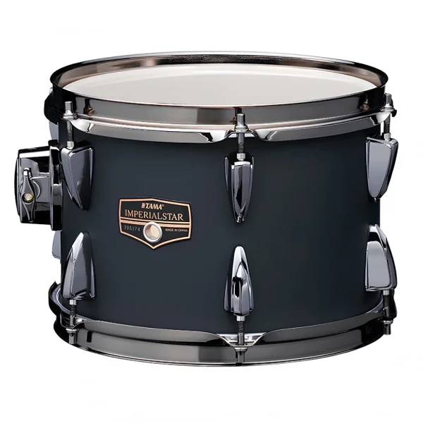 TAMA IP50H6WBN-BOB Imperialstar Blacked Out Black 5 Parça (20B/10T/12T/14F/14S) Aksamlı Akustik Davul Seti