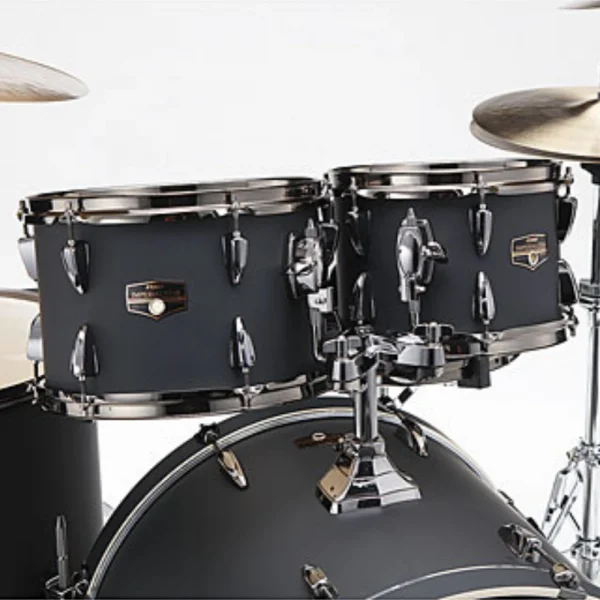 TAMA IP52H6WBN-BOB - Imperialstar Blacked Out Black 5 Parça (22B/10T/12T/16F/14S) Aksamlı Akustik Davul Seti