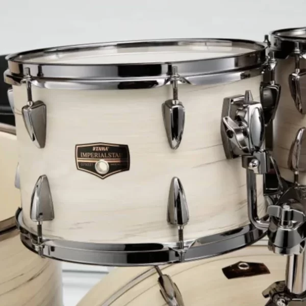 TAMA IP62H6WBN-WBW - Imperialstar White Birch Wrap 6 Parça (22B/10T/12T/14F/16F/14S) Akustik Davul Seti
