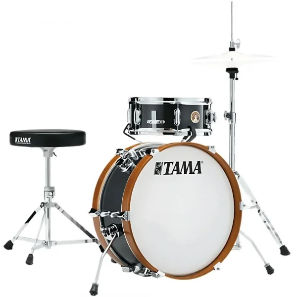 TAMA LJK28H4-CCM Club-JAM Mini Charcoal Mist 2 Parça (18B/12T) Aksamlı Akustik Davul Seti