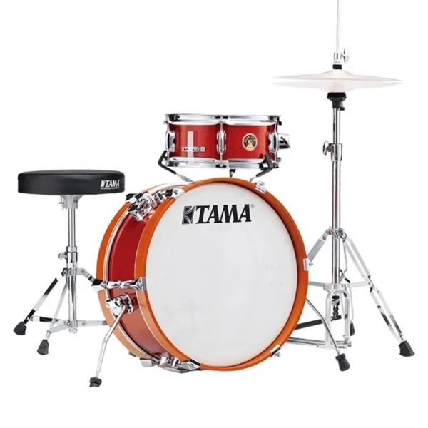 TAMA LJK28H4-CPM Club-JAM Mini Candy Apple Mist 2 Parça (18B/12T) Aksamlı Akustik Davul Seti