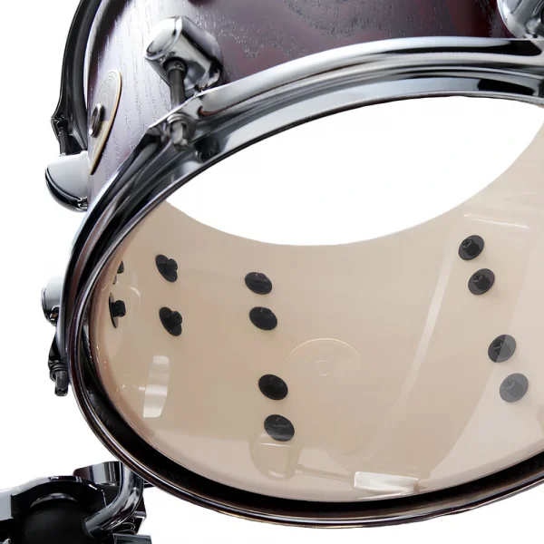 TAMA LJL48H4-SBE Club JAM Satin Burgundy Elm 4 Parça (18B/10T/14F/13S) Aksamlı Akustik Davul Seti
