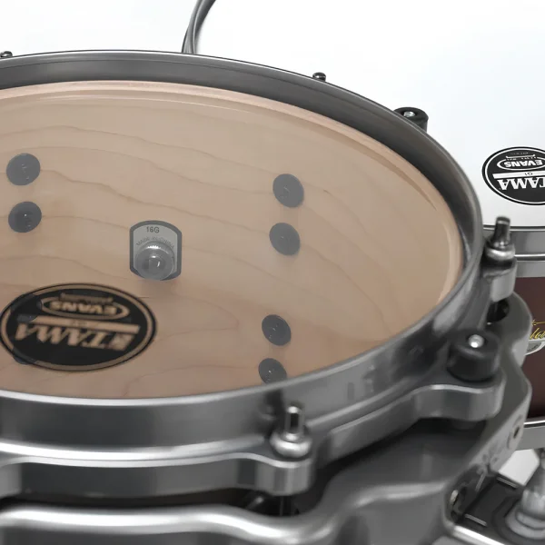 TAMA MA42TZS-FBM Starclassic Maple Flat Burgandy Metallic 4 Parça (22B/10T/12T/16F) Akustik Davul Seti
