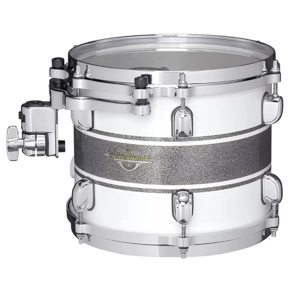 TAMA MA42TZS-SSR Starclassic Maple Silver Snow Racing Stripe 4 Parça (22B/10T/12T/16F) Akustik Davul Seti