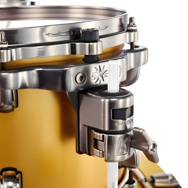 TAMA MA42TZUS-SAM Starclassic Maple Satin Aztec Gold Metallic 4 Parça (22B/10T/12T/16F) Akustik Davul Seti