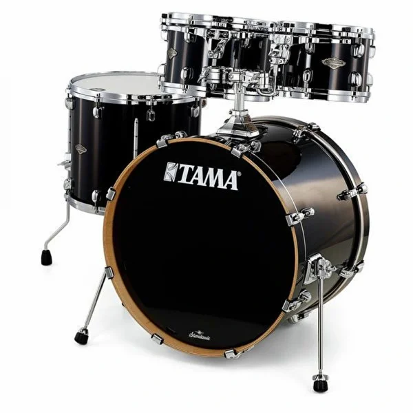 TAMA MBS42S-PBK Starclassic Performer Piano Black 4 Parça (22B/10T/12T/16F) Akustik Davul Seti