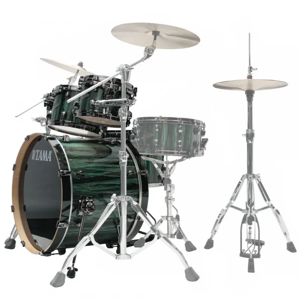 TAMA MBS52RZBNS-GGA - Starclassic Performer Green Grove Aurora 5 Parça Akustik Davul Seti (22B/10T/12T/14F/16F)