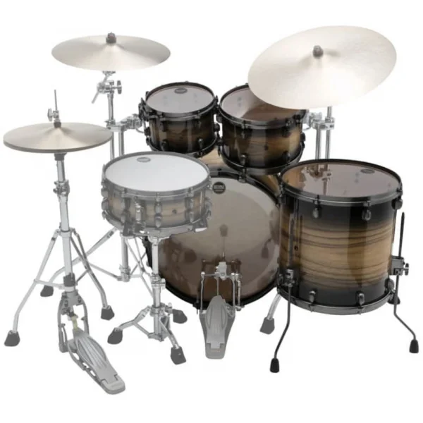 TAMA ME42TZSL-NWB - Starclassic Maple Exotic Natural Pacific Walnut Burst 4 Parça (22B/10T/12T/16F) Akustik Davul Seti