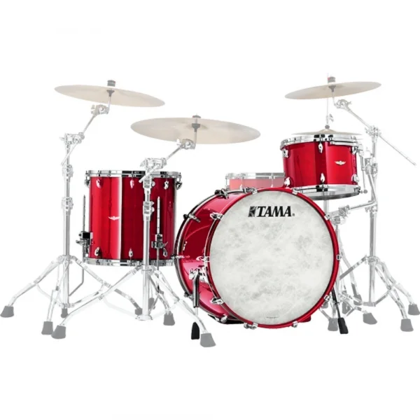 TAMA TW30CZS-SDR - STAR Walnut Solid Candy Red 3 Parça (20B/12T/14F) Akustik Davul Seti