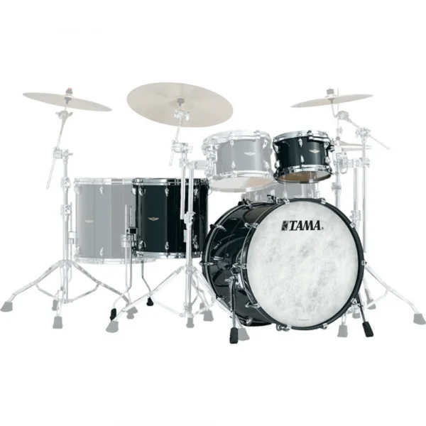 TAMA TW30CZS-SKB STAR Walnut Smoky Black 3 Parça (20B/12T/14F) Akustik Davul Seti